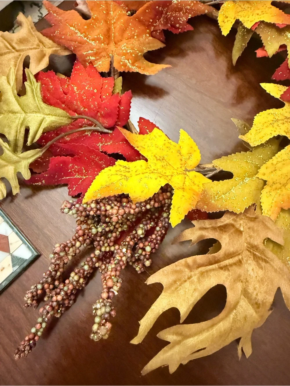 Source Unknown seasonal wreath